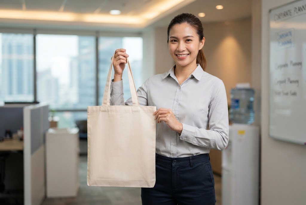 Logo printing and corporate gift bags